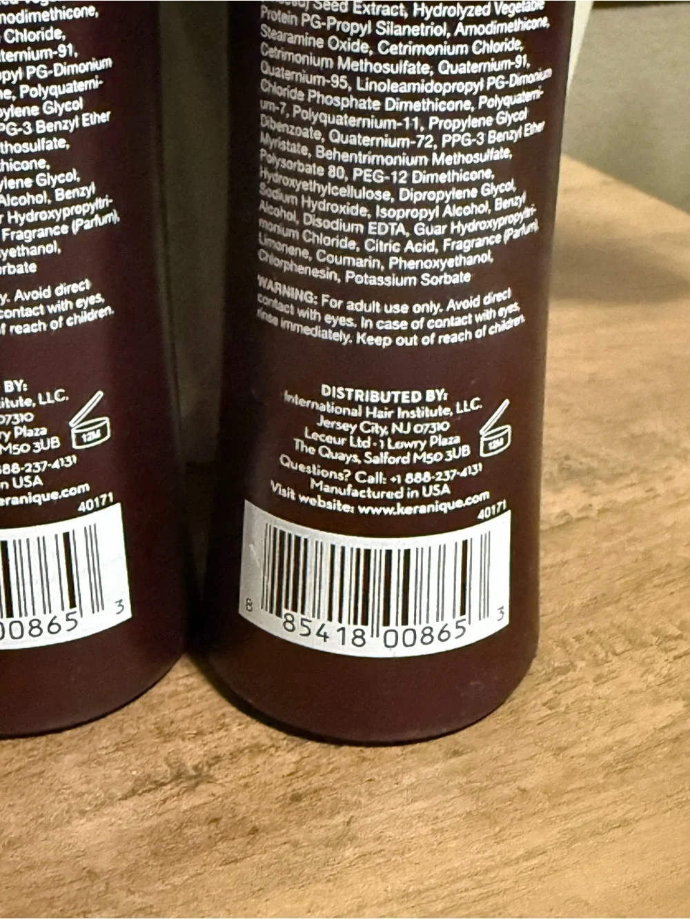 Keranique - Nourishing Keratin Conditioner 8 fl.oz.  x 2